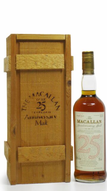 The Macallan - 1988 Release Anniversary Malt Highland Single Malt Scotch 1963 25 year old Whisky