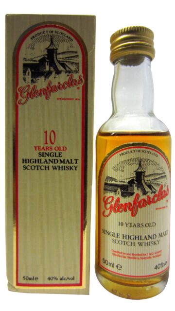 Glenfarclas - Single Highland Malt 10 year old Whisky Miniature