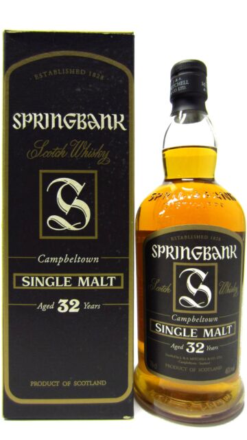 Springbank - Campbeltown Single Malt Scotch 32 year old Whisky
