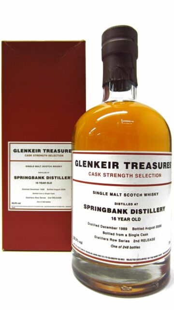 Springbank - Glenkeir Treasures 2nd Release 1989 16 year old Whisky