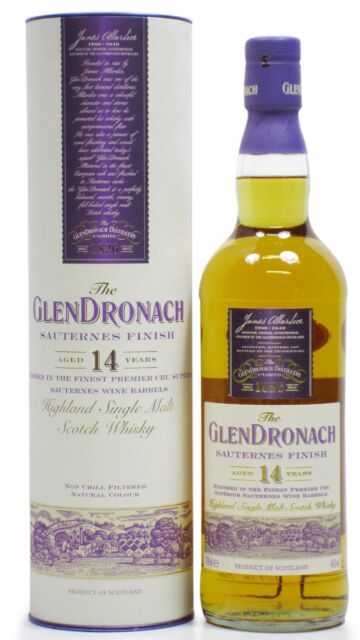 Glendronach - Sauternes Finish Highland Single Malt Scotch 1996 14 year old Whisky