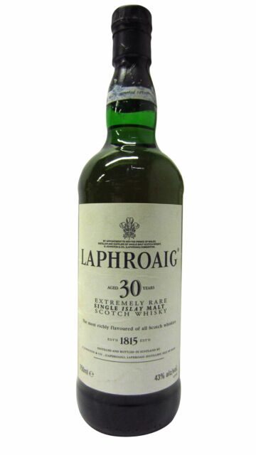 Laphroaig - Extremely Rare Islay Single Malt Scotch 30 year old Whisky