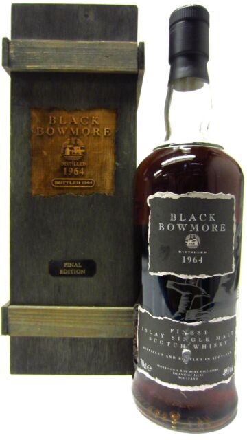 Bowmore - Black Bowmore Final Edition Single Malt Scotch 1964 31 year old Whisky