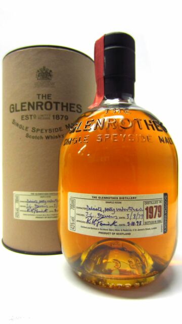 Glenrothes - Speyside Single Malt Scotch 1979 15 year old Whisky
