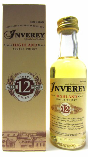 Inverey - Blended Scotch 12 year old Whisky Miniature
