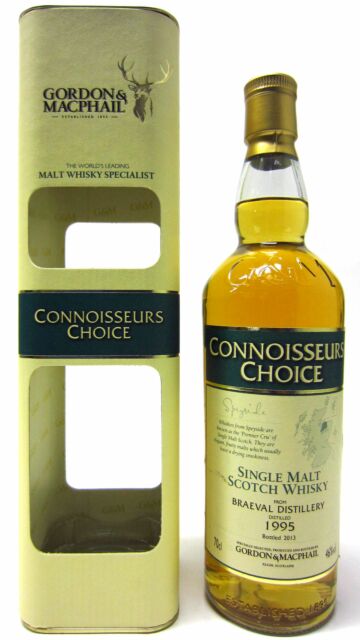 Braeval - Connoisseurs Choice Single Malt Scotch 1995 18 year old Whisky