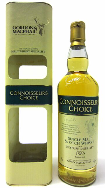 Speyburn - Connoisseurs Choice Single Malt Scotch 1989 24 year old Whisky