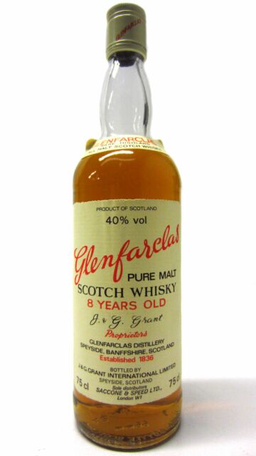 Glenfarclas - Pure Malt Scotch 8 year old Whisky