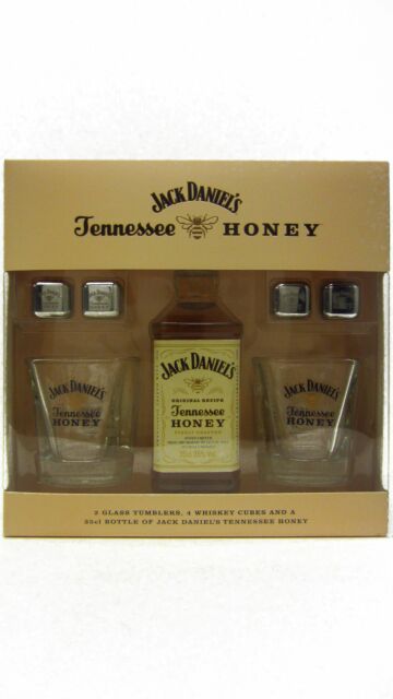 Jack Daniel's - Tennessee Honey Whiskey Liqueur DeLuxe Gift Pack