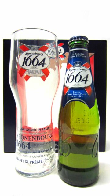 Kronenbourg - 1664 Beer Pint Glass Gift Pack