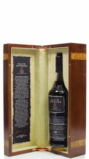 Bowmore - Black Bowmore The Real Final Edition Single Malt Scotch 1964 42 year old Whisky