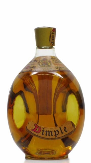 Dimple  Decanter 琥珀色ウイスキー Dimple - Pinch - Red Ceramic Decanter 15 year old Whisky