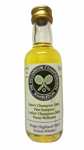 Wimbledon - Millennium Championships Blended Scotch Whisky Miniature