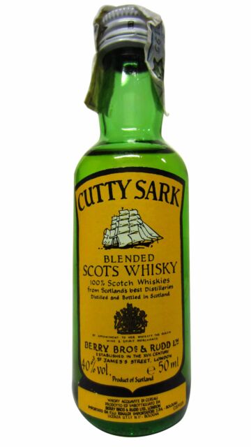 Cutty Sark - Blended Scotch Whisky Miniature