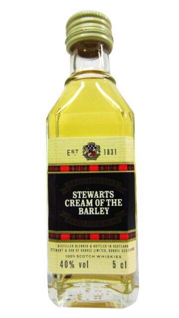 Stewarts Cream Of The Barley - Blended Scotch Whisky Miniature