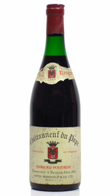 Chateauneuf Du Pape - Vintage 1969 Wine