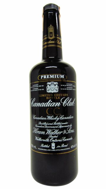Canadian Club - Limited Edition Black Label 20 year old Whisky
