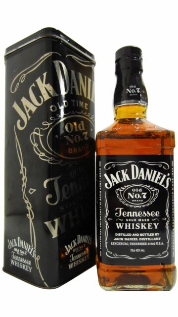 Jack Daniel's - Old No. 7 Tennessee Whiskey & Branded Gift Tin