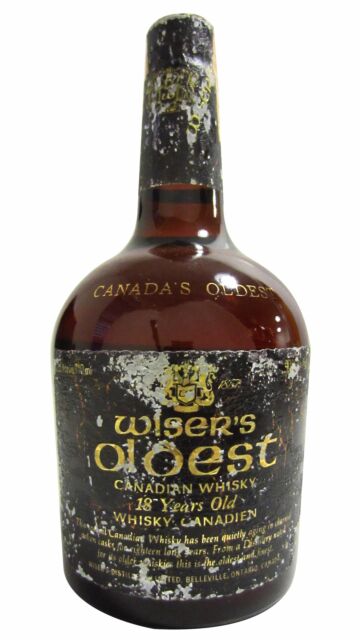 JP Wiser's - Oldest Canadian 18 year old Whisky (1950's Bottling)