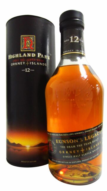 Highland Park - Eunson's Legacy Single Malt Scotch 12 year old Whisky