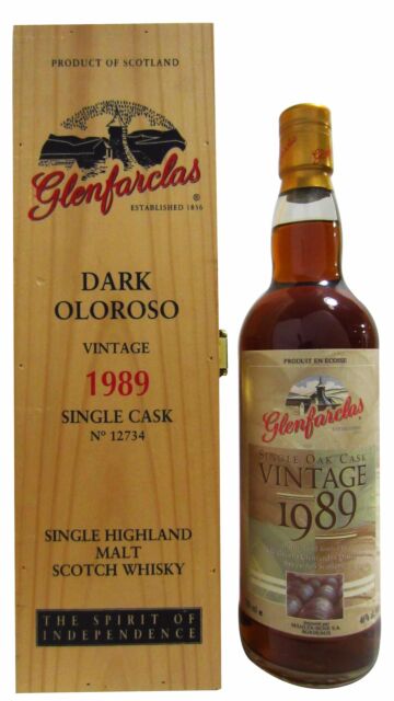 Glenfarclas - Dark Oloroso Vintage Cask #9438 1989 Whisky