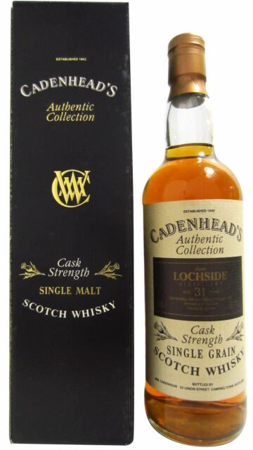 Lochside (silent) - Cadenhead's Authentic Collection Single Malt Scotch 1962 31 year old Whisky