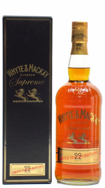Whyte & Mackay - Supreme Limited Edition Blended Scotch 22 year old Whisky