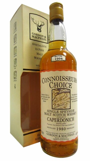 Caperdonich (silent) - Connoisseurs Choice Single Malt Scotch 1980 14 year old Whisky