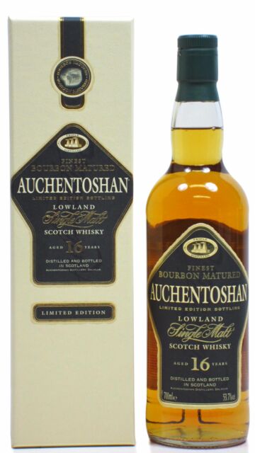 Auchentoshan - Bourbon Matured Single Malt Scotch 16 year old Whisky