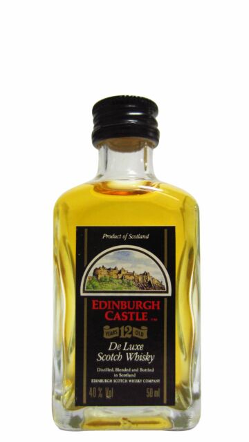 Edinburgh Castle - Blended Scotch 12 year old Whisky Miniature