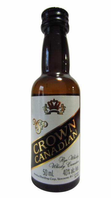 Canadian Club - Crown Canadian Rye Whisky Miniature