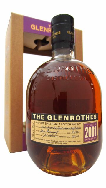 Glenrothes - Speyside Single Malt Scotch 2001 Whisky