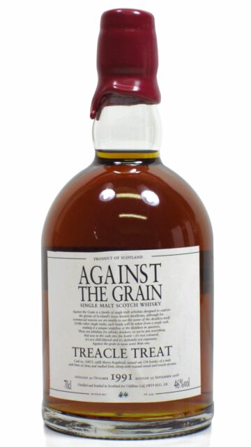 Against The Grain - Treacle Treat  1991 17 year old Whisky