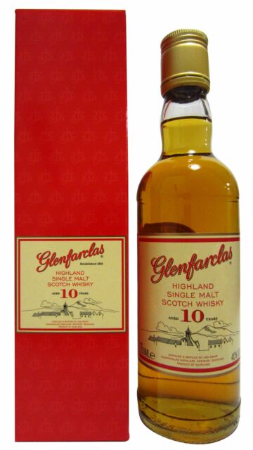 Glenfarclas - Highland Single Malt Scotch 10 year old Whisky (35cl)