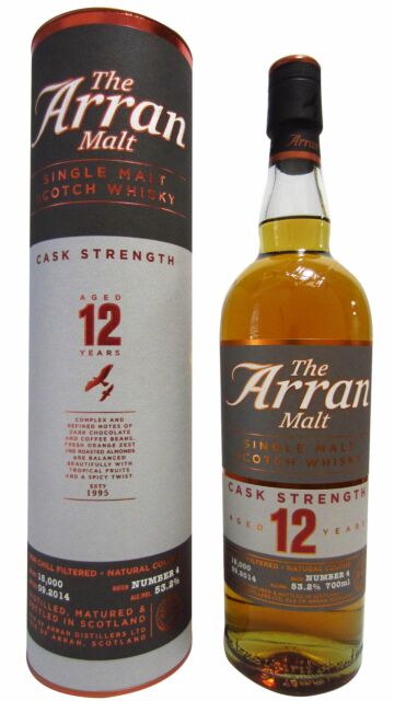 Arran - Cask Strength Batch 4 Single Malt Scotch 12 year old Whisky