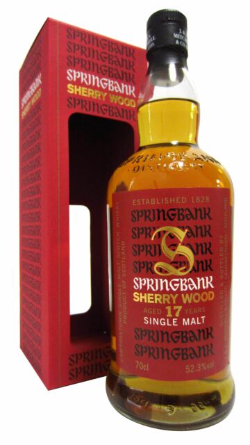 Springbank - Sherry Wood Campbeltown Single Malt Scotch 1997 17 year old Whisky