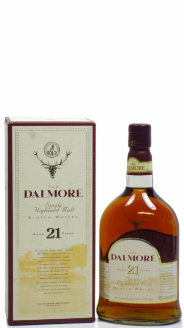 Dalmore - Highland Single Malt Scotch 21 year old Whisky (Old Bottling)