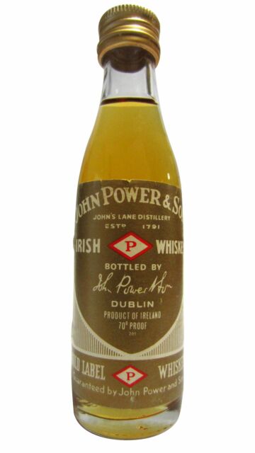 Powers - John Power & Son Pot Still Gold Label Whiskey Miniature