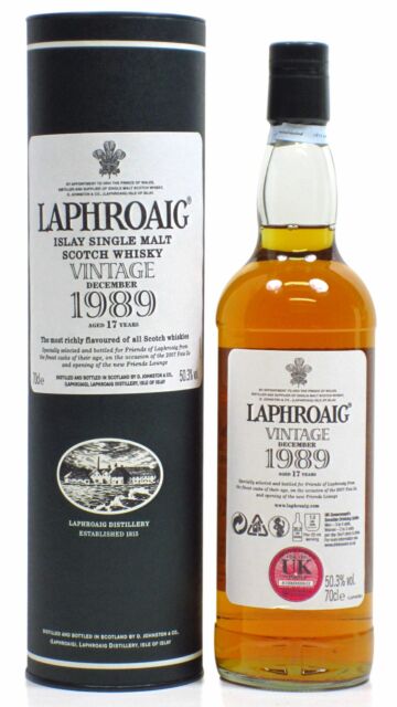 Laphroaig - Feis Ile 2007 Islay Single Malt Scotch 1989 17 year old Whisky