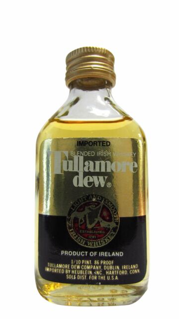 Tullamore Dew - Blended Irish Whiskey Miniature
