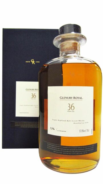 Glenury Royal (silent) - Single Highland Malt 1970 36 year old Whisky