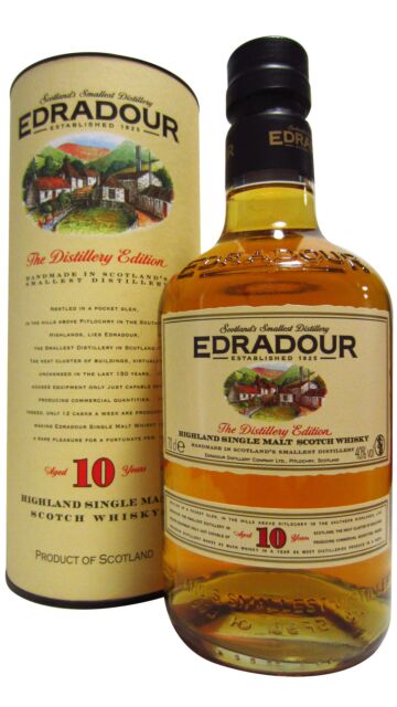 Edradour - The Distillery Edition 10 year old Whisky (Old Bottling)