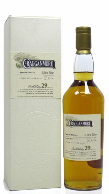 Cragganmore - Special Edition Single Malt Scotch 1973 29 year old Whisky