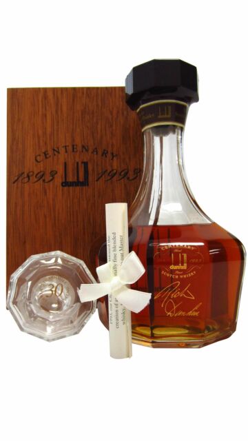 Dunhill - Centenary 1893-1993 Crystal Decanter 30 year old Whisky