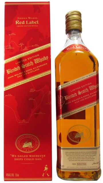 Johnnie Walker - Red Label 100th Year Anniversary Limited Edition Blended Scotch Whisky