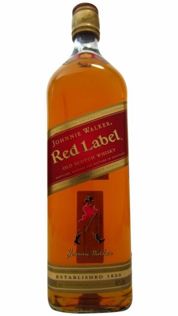 Johnnie Walker - Red Label Blended Scotch Whisky (Old Bottling) (1 Litre)