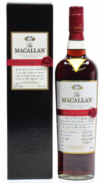 The Macallan - 2008 Easter Elchies Single Malt Scotch 1995 12 year old Whisky