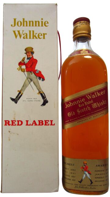 Johnnie Walker - Red Label Blended Scotch Whisky (1980's Bottling) (75cl)