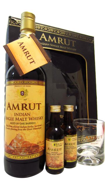 Amrut - Indian Single Malt Whisky Glass Pack