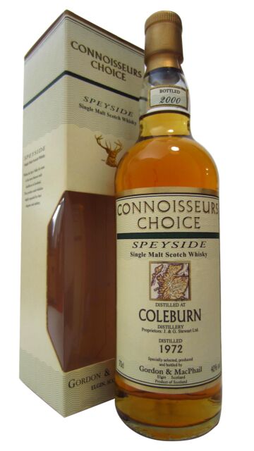 Coleburn (silent) - Connoisseurs Choice Single Malt Scotch 1972 28 year old Whisky